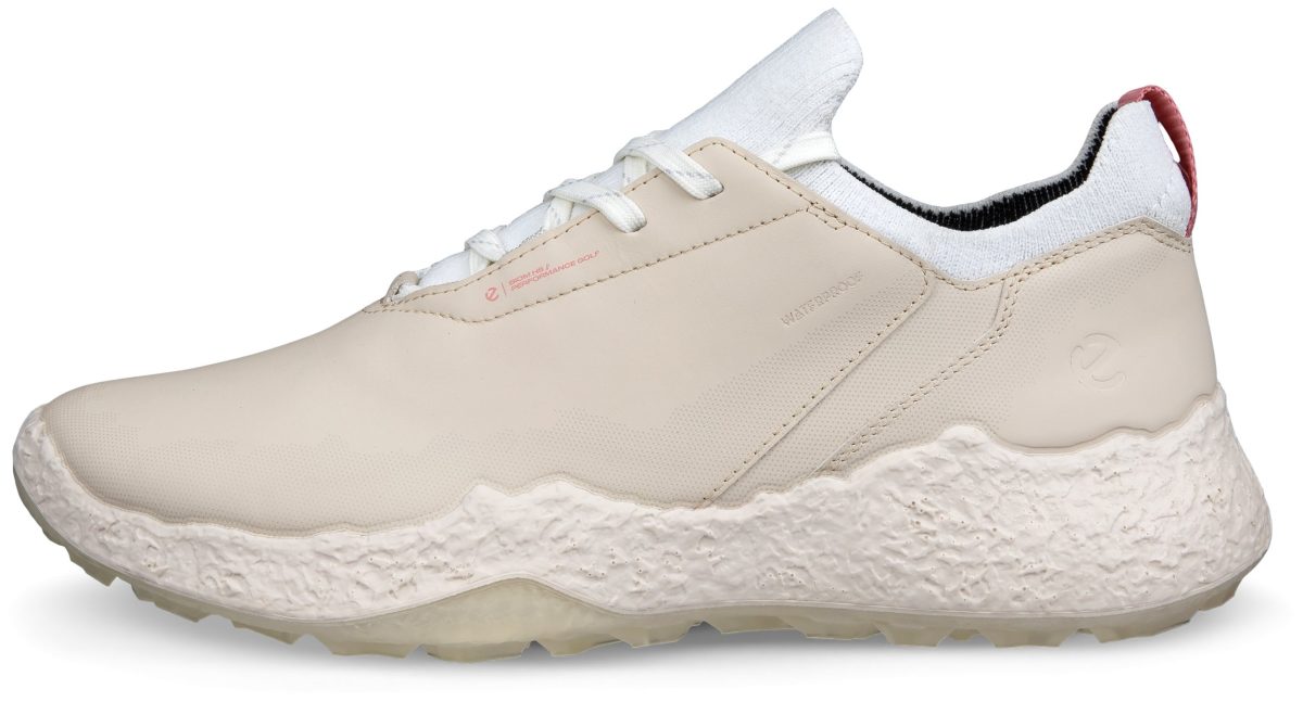 ECCO Womens BIOM H5 Golf Shoes - Limestone -