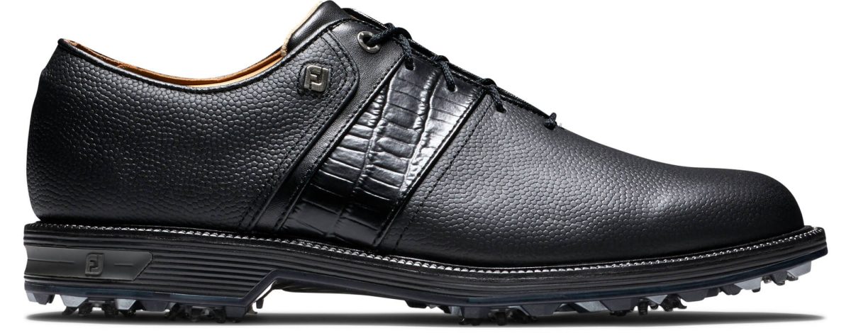 FootJoy Dryjoys Premiere Series Packard Golf Shoes - Black - 8.5 - M