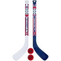 Franklin NHL Mini Hockey Stick & Ball Set in Montreal Canadiens