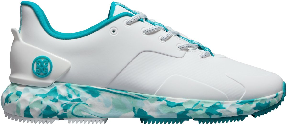 G/FORE MG4+ TPU Golf Shoes - Snow/Siren - 9 - MEDIUM