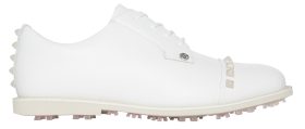 G/FORE Womens Stud Cap Toe Gallivanter Golf Shoes - Stone - 6.5 - MEDIUM