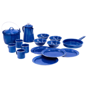 GSI Outdoors Pioneer Dinnerware and Cookware Camp Set