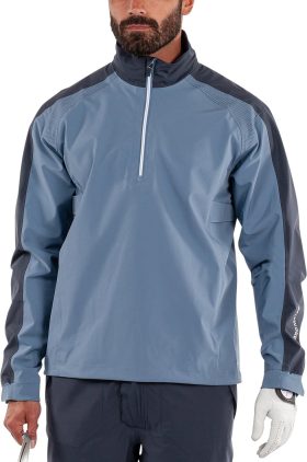 Galvin Green Adam Men's Golf Rain Pullover - Blue, Size: Large