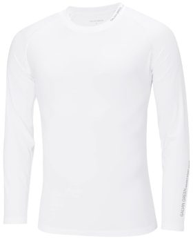 Galvin Green Elmo Long Sleeve Base Layer Men's Golf Top - White, Size: X-Large