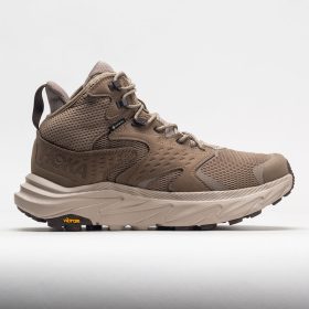 HOKA Anacapa 2 Mid GTX Men's Hiking Shoes Dune/Oxford Tan Size 9.5 Width D - Medium