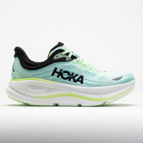 HOKA Bondi 9 Men's Running Shoes Luna Moth/Blue Spark Size 8.5 Width D - Medium