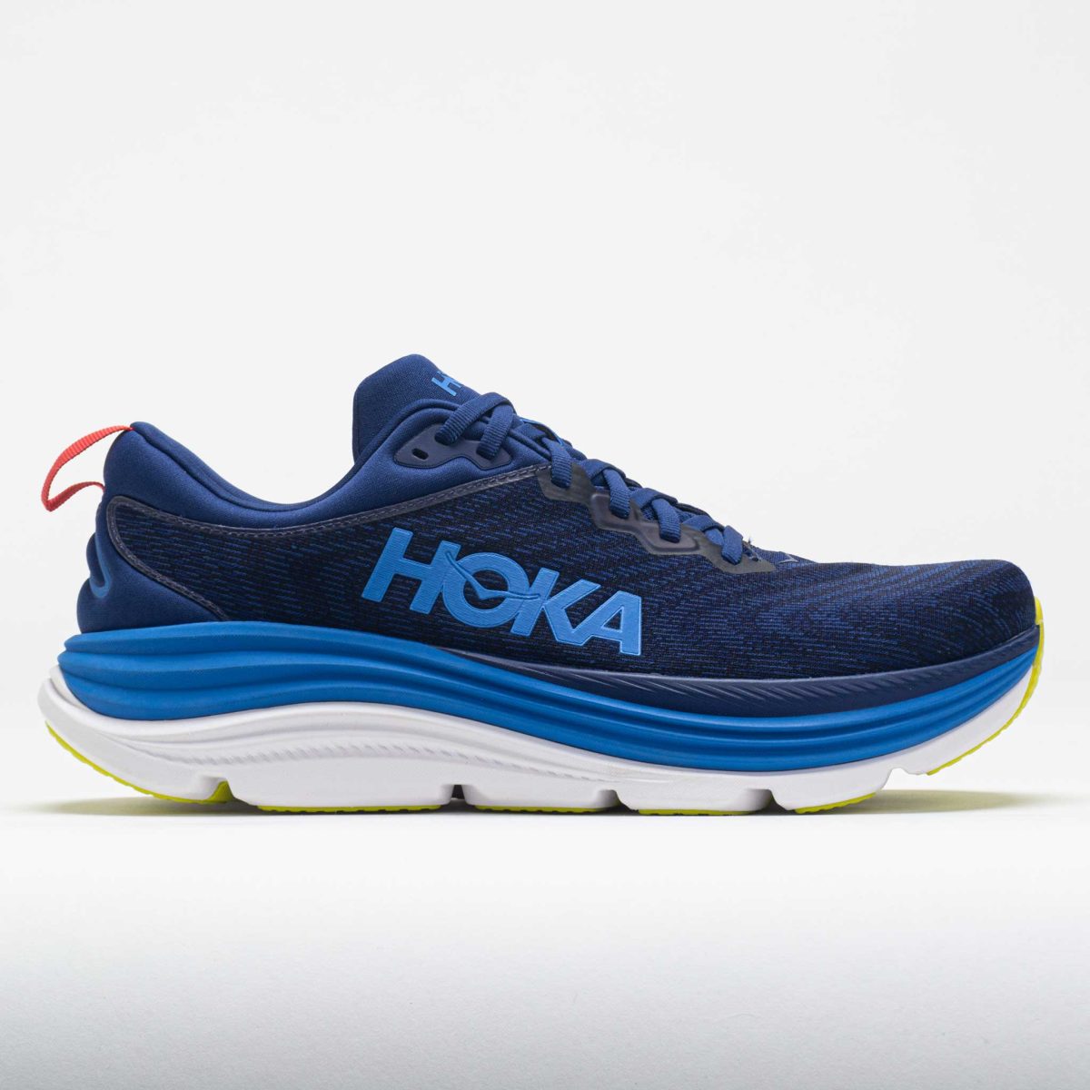 HOKA Gaviota 5 Men's Running Shoes Bellwether Blue/Evening Sky Size 9.5 Width D - Medium