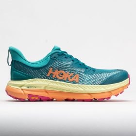 HOKA Mafate Speed 4 Women's Trail Running Shoes Deep Lake/Ceramic Size 8 Width B - Medium