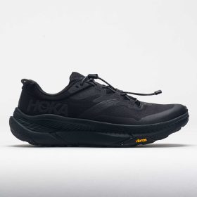 HOKA Transport GTX Men's Hiking Shoes Black/Black Size 9.5 Width D - Medium