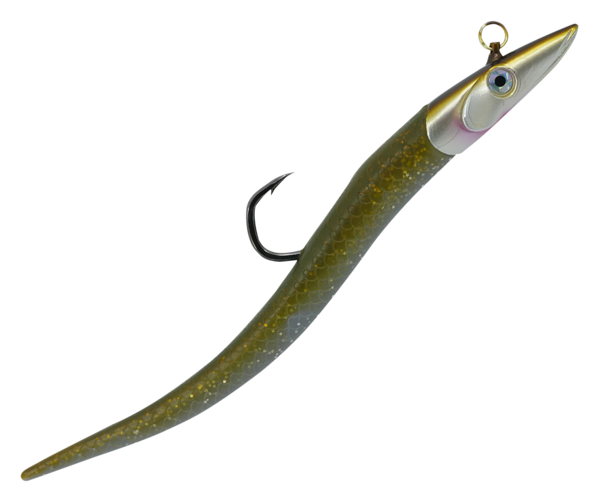 Hogy Tuna Harness Jig - Olive Silver - 10" - 4 oz.
