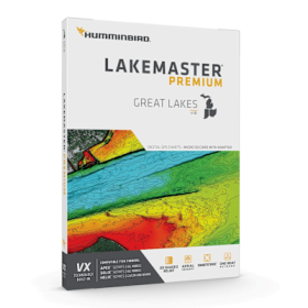 Humminbird LakeMaster Premium VX Digital Map Chart Card - Great Lakes