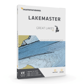 Humminbird LakeMaster VX Digital Map Chart Card - Great Lakes