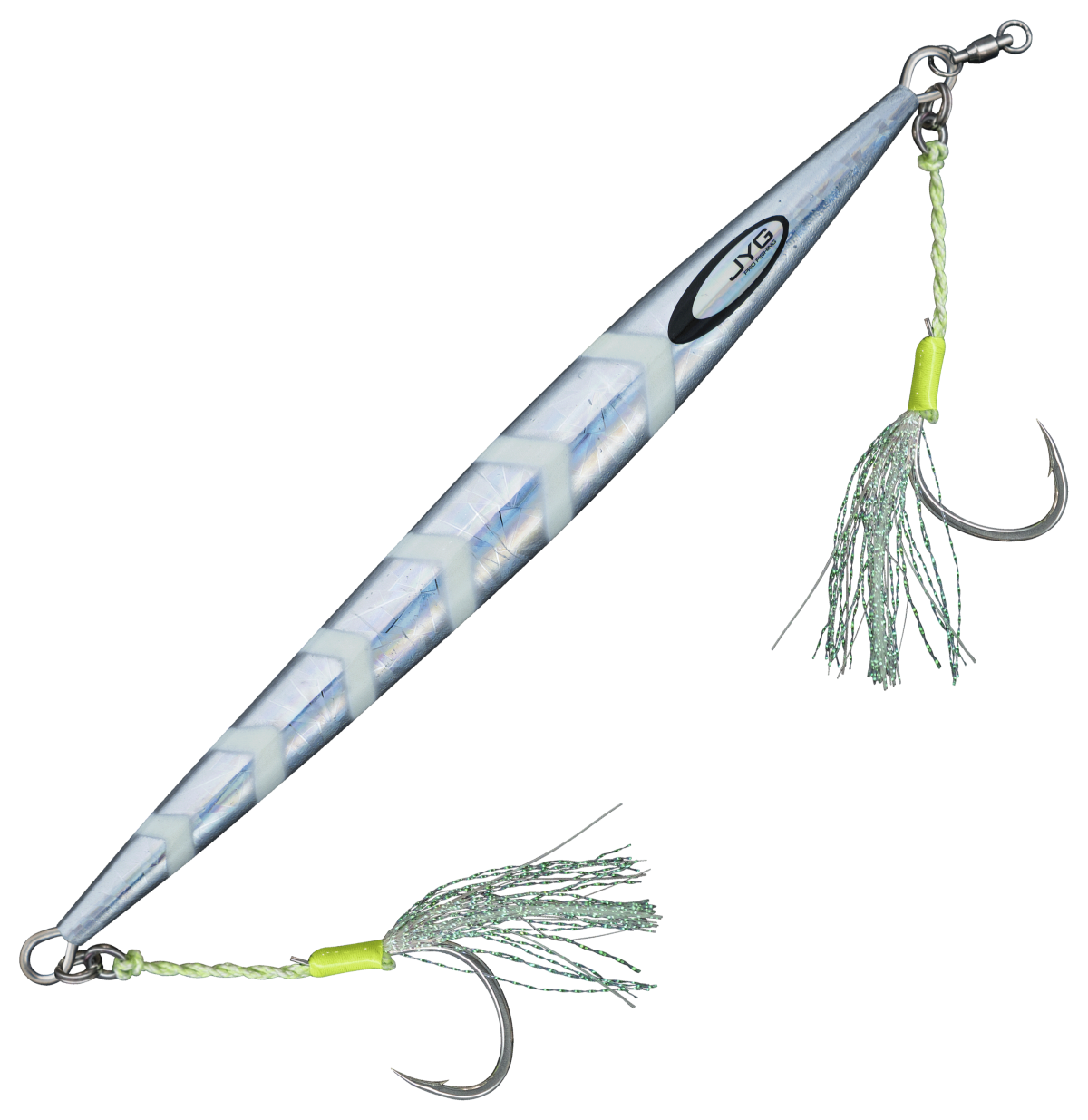 JYG PRO FISHING Stryke Slow Pitch Jig - Silver - 140 g