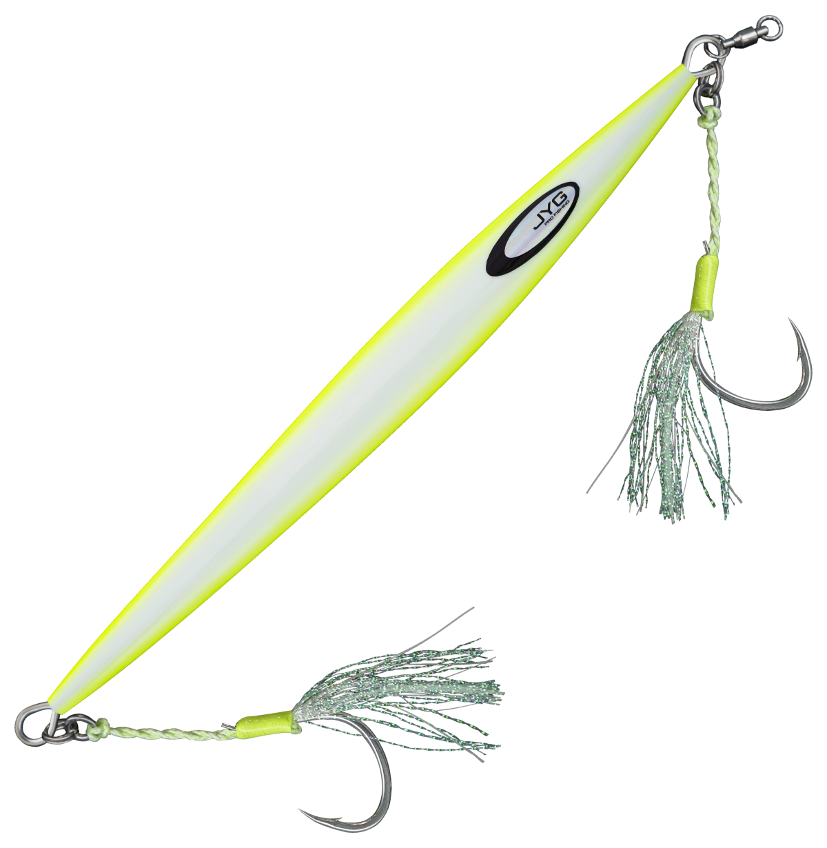 JYG PRO FISHING Stryke Slow Pitch Jig - Yellow - 140 g