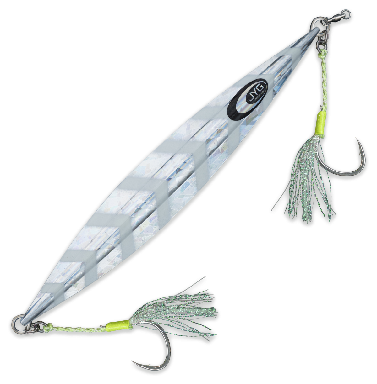 JYG PRO Fishing Deep Slow Pitch Jig - Silver - 300 g
