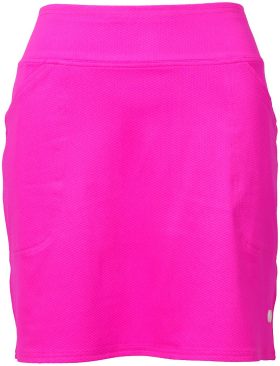 JoFit Womens Mina Long Golf Skort - Pink, Size: Large