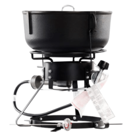 King Kooker Jambalaya Cooker with 4-Gallon Cast-Iron Pot