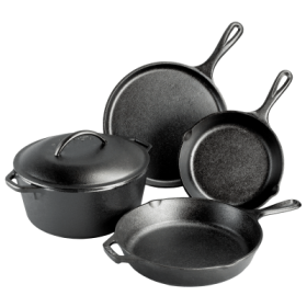 Lodge Logic 5-Piece Cast Iron Cookware Set