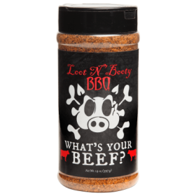 Loot N Booty What's Your Beef BBQ Rub and Seasoning