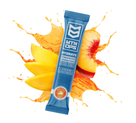 MTN OPS Hydrate Mango Peach Drink Mix - 0.3 oz. - 1 Serving