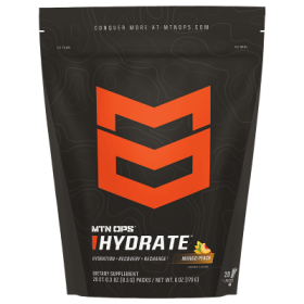 MTN OPS Hydrate Mango Peach Drink Mix - 6.1 oz. - 20 Servings