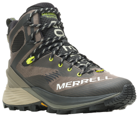 Merrell Rogue Mid GTX Waterproof Hiking Boots for Men - Boulder - 10.5M