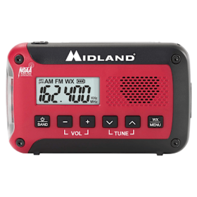 Midland ER10VP Emergency Alert AM/FM Weather Radio