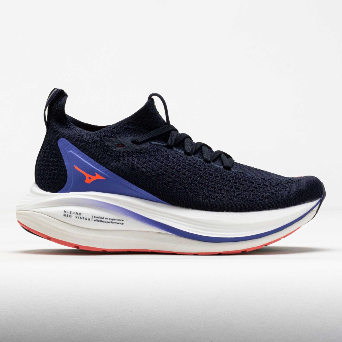 Mizuno Neo Vista 2 Women's Running Shoes Baritone Blue/Striking Coral Size 8 Width B - Medium