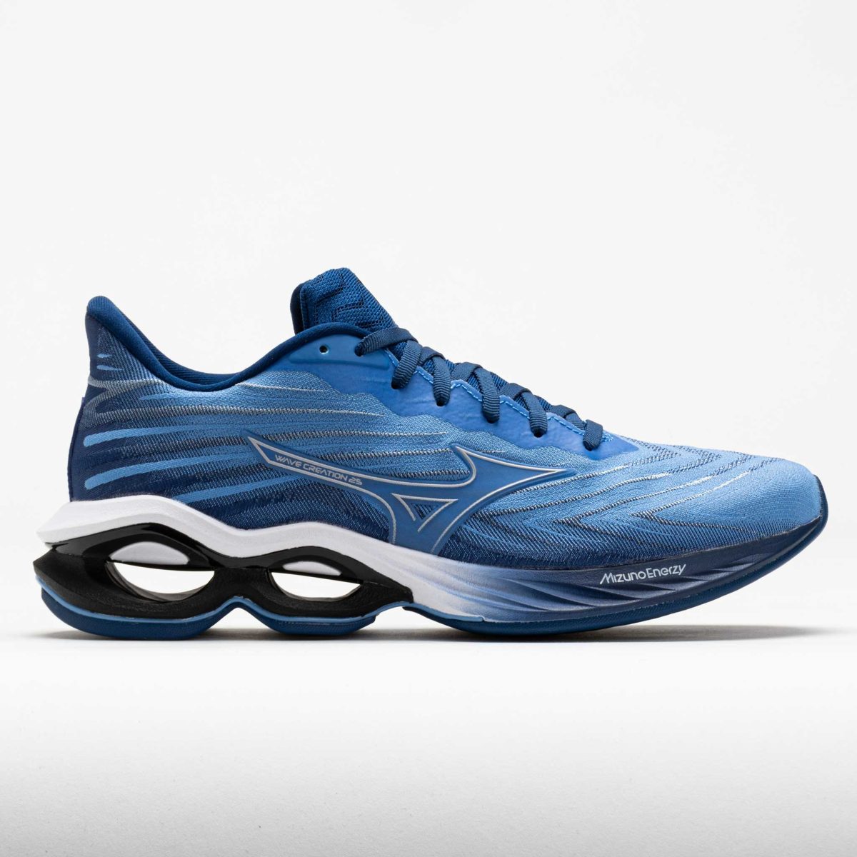Mizuno Wave Creation 25 Men's Running Shoes Marina/Navy Peony Size 10.5 Width D - Medium