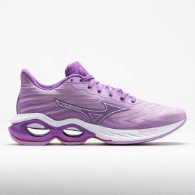 Mizuno Wave Creation 25 Women's Running Shoes Crocus/Petal White Size 9.5 Width B - Medium