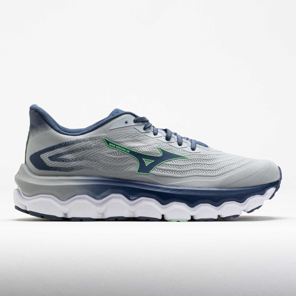Mizuno Wave Horizon 8 Men's Running Shoes Pearl Blue/Vintage Indigo Size 11 Width D - Medium