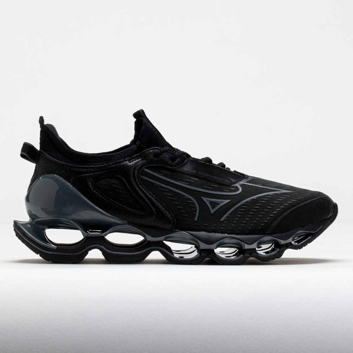 Mizuno Wave Prophecy 14 Men's Running Shoes Black/Dark Shadow Size 10 Width D - Medium