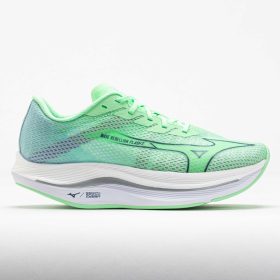 Mizuno Wave Rebellion Flash 2 Men's Running Shoes Neo Mint/Vintage Indigo Size 11 Width D - Medium
