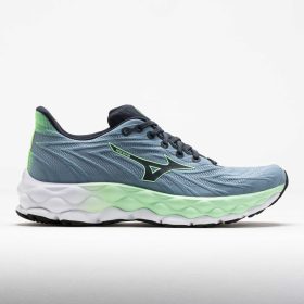Mizuno Wave Sky 8 Men's Running Shoes Citadel/Vintage Indigo Size 9.5 Width D - Medium