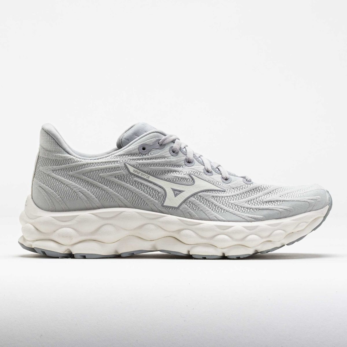 Mizuno Wave Sky 8 Women's Running Shoes Harbor Mist/Snow White Size 8.5 Width B - Medium