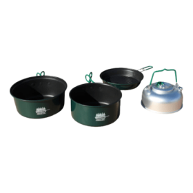 Mr. Outdoors Cookout 4-Piece Aluminum Camp Cook Set