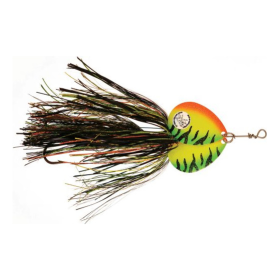 Musky Mayhem Tackle Double Showgirl Spinner - 7-1/2'' - Black Fire