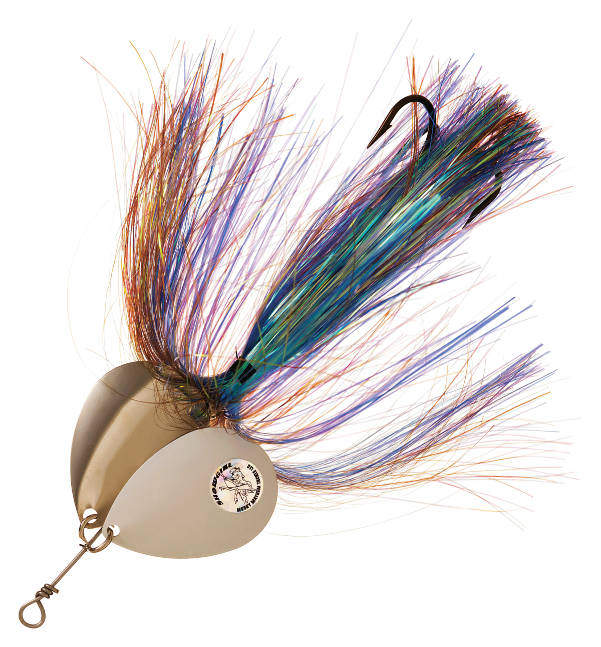 Musky Mayhem Tackle Double Showgirl Spinner - 7-1/2'' - Whitefish