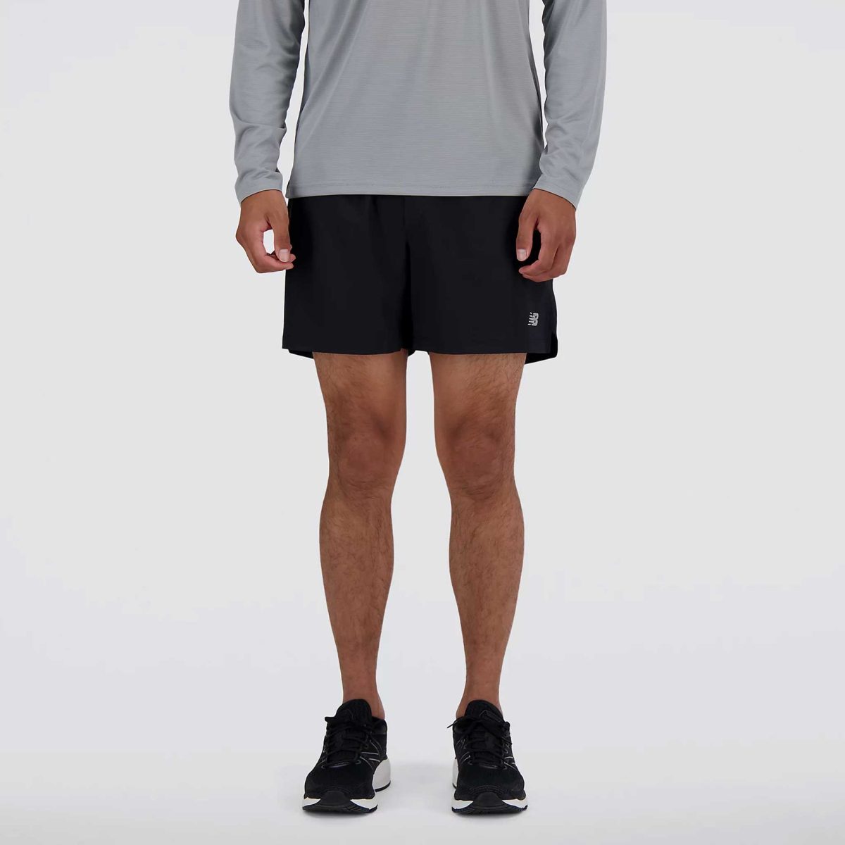 New Balance AC Lined Short 5" Men's Running Apparel Black, Size XL