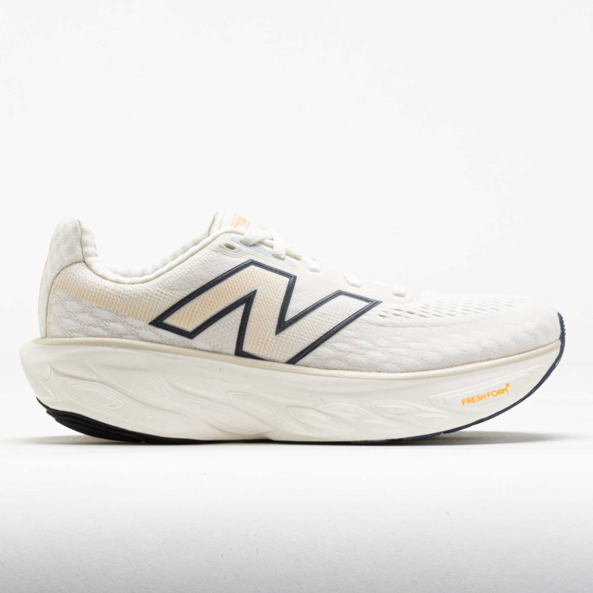 New Balance Fresh Foam X 1080v14 Men's Running Shoes Sea Salt/Indigo/Hot Mango Size 9.5 Width EE - Wide