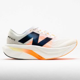 New Balance FuelCell SuperComp Elite v4 Women's Running Shoes White/Angora/Mango Size 9.5 Width B - Medium