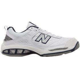 New Balance Men's 806 Tennis Shoes (White/Navy)