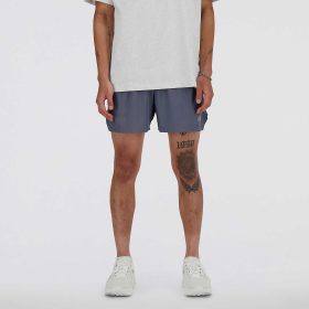 New Balance RC Short 5" Men's Running Apparel Graphite, Size Small