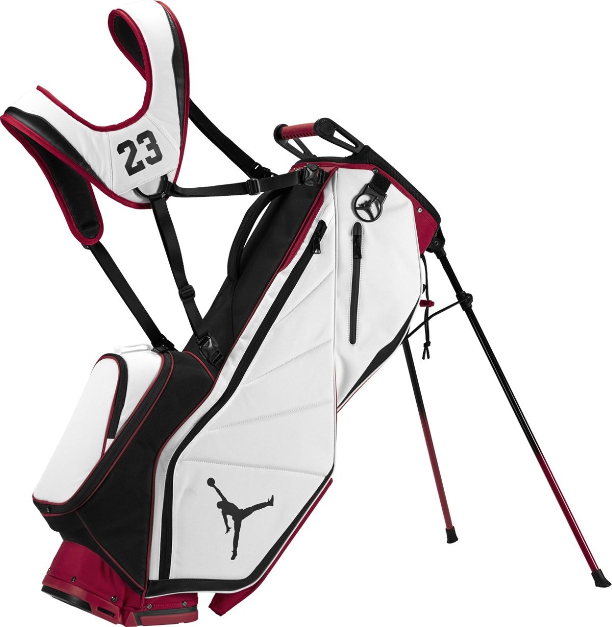 Nike Air Jordan Fadeaway 6-Way Golf Stand Bag