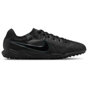 Nike Mens Nike Legend 10 Pro Turf - Mens Soccer Shoes Black/Black/Deep Jungle Size 6.0