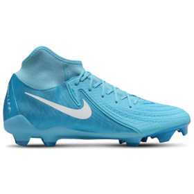 Nike Mens Nike Phantom Luna II Academy FG/MG - Mens Soccer Shoes Blue Fury/White Size 11.0