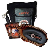 No Errors Webgem 3 Grande Lefty First Base Glove and Mitt Care in Gray