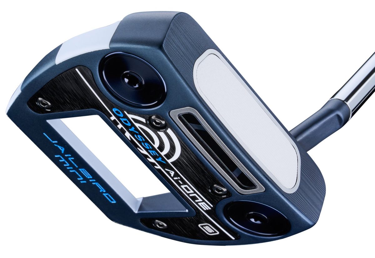 Odyssey Ai-ONE Jailbird Mini Slant Putter 2025 - Stroke Lab SL70 Shaft - RIGHT - JAILBIRD MINI S - 35" - Golf Clubs
