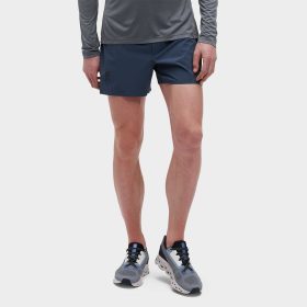 On 5" Lightweight Shorts Men's Running Apparel Denim Black, Size XXL