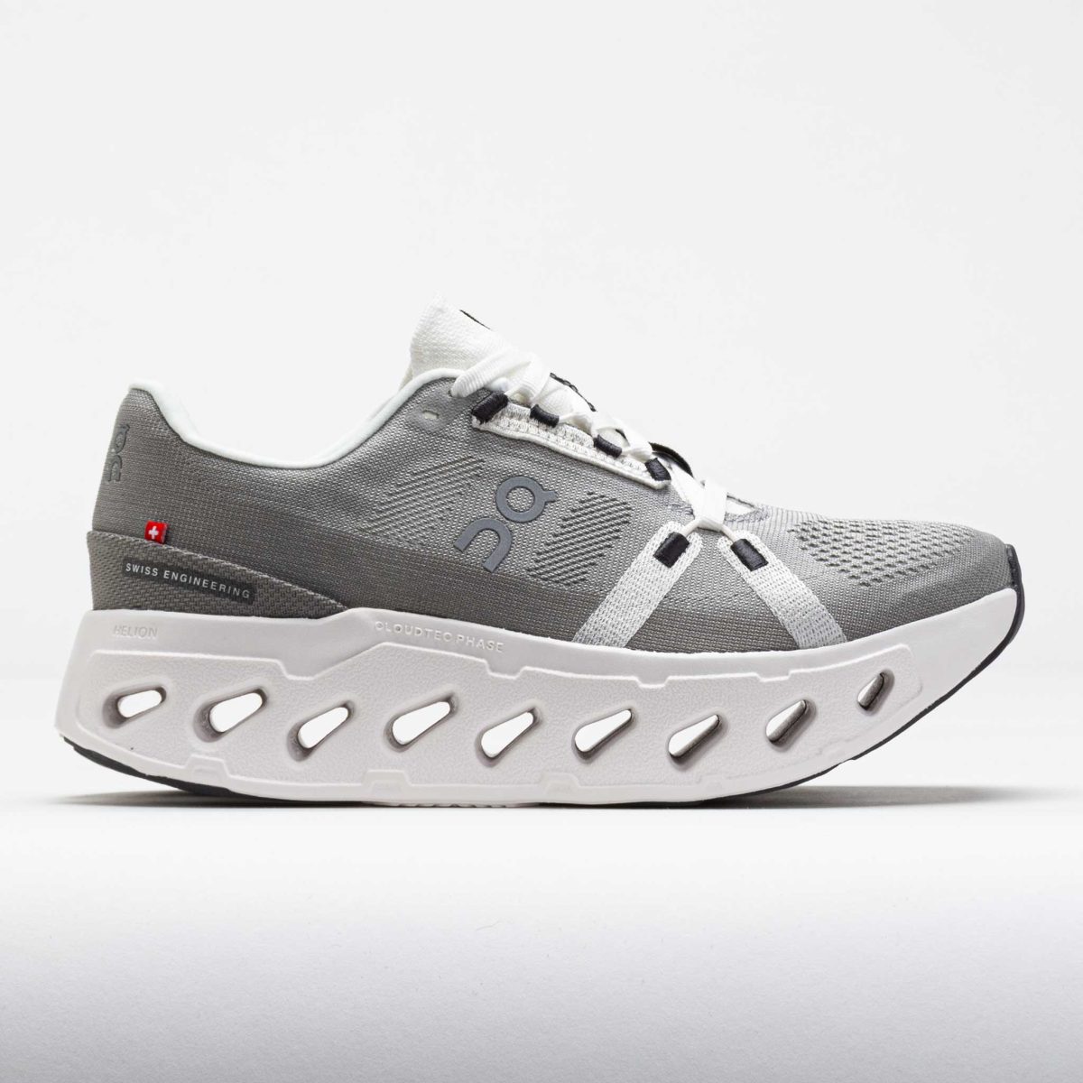 On Cloudeclipse Men's Running Shoes Alloy/White Size 11.5 Width D - Medium